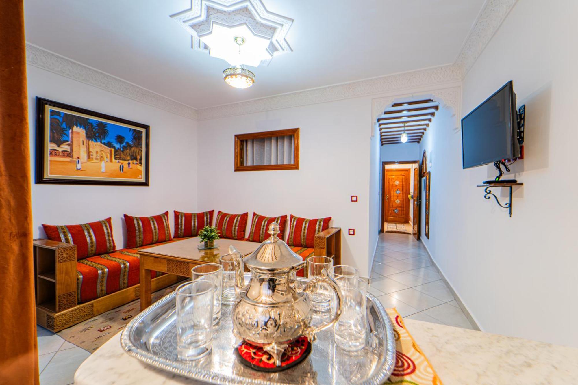 Apartament Dar Jinane Szafszawan Zewnętrze zdjęcie