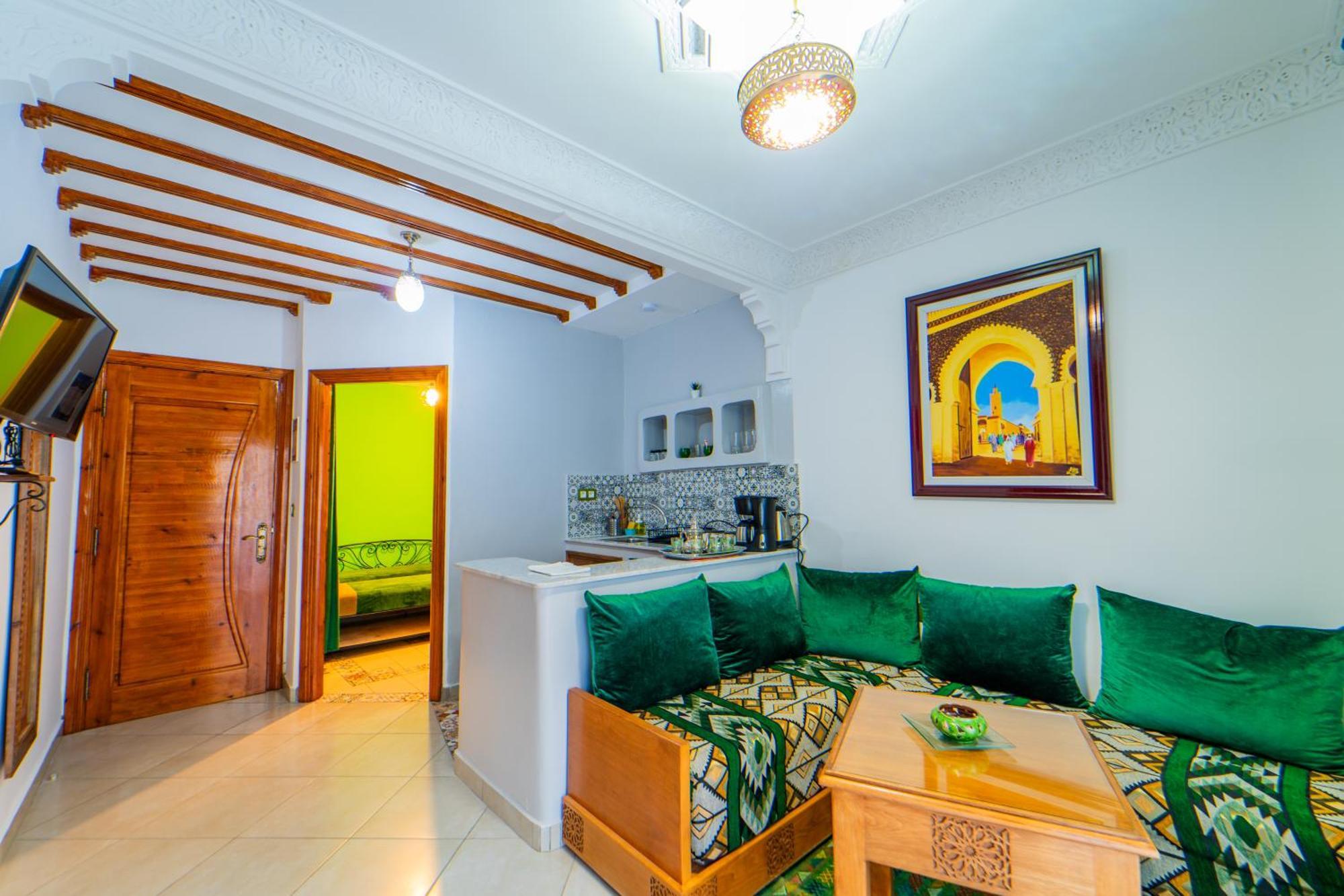 Apartament Dar Jinane Szafszawan Zewnętrze zdjęcie
