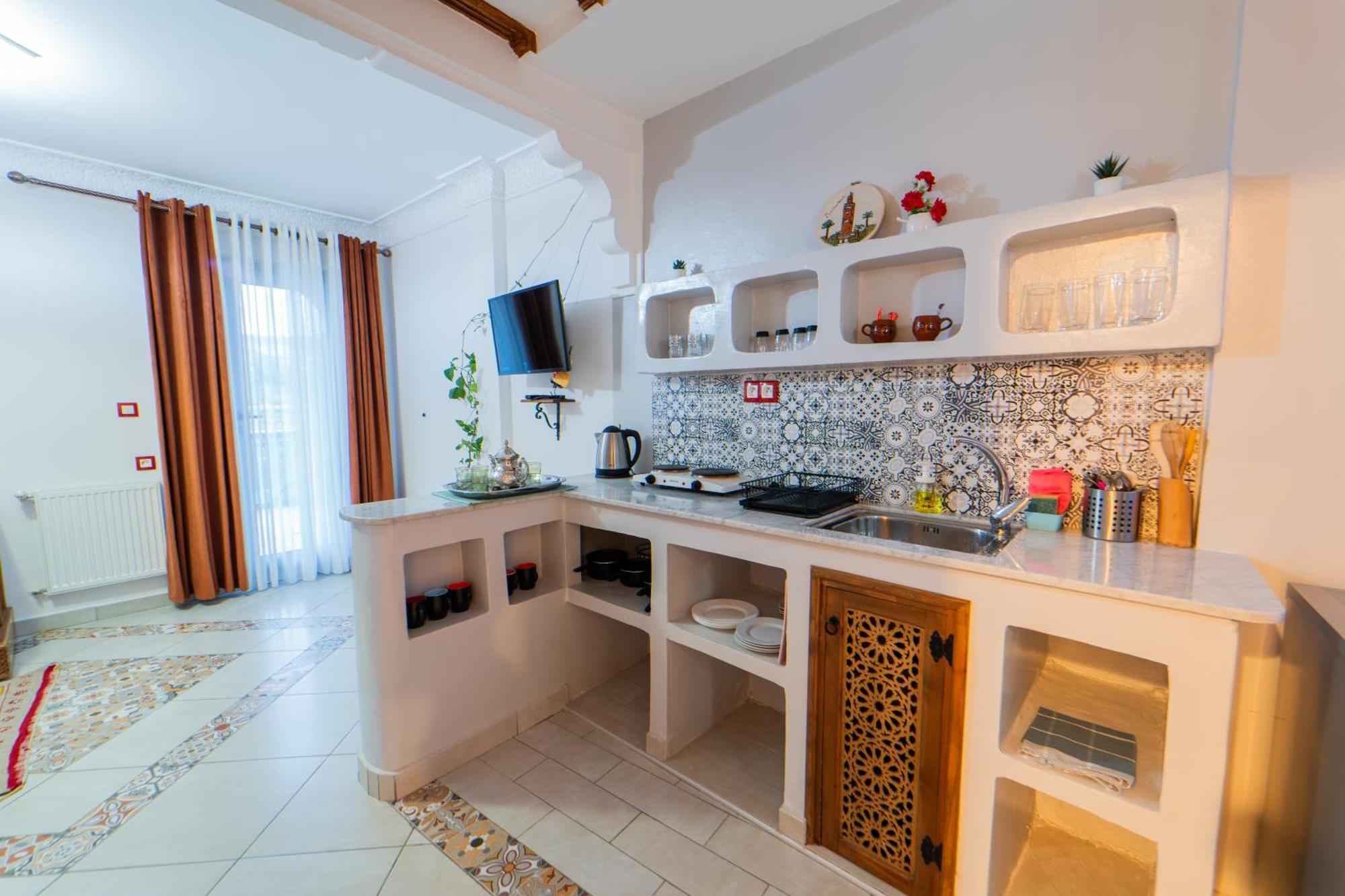 Apartament Dar Jinane Szafszawan Zewnętrze zdjęcie