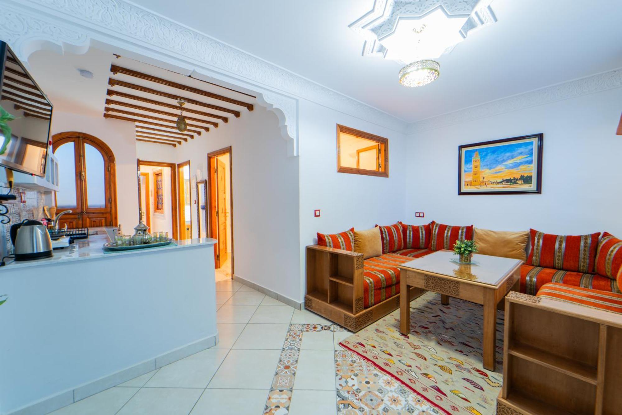 Apartament Dar Jinane Szafszawan Zewnętrze zdjęcie